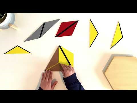 CONSTRUCTIVE TRIANGLES: LARGE HEXAGONAL BOX; Presentation 1; Building Figures!