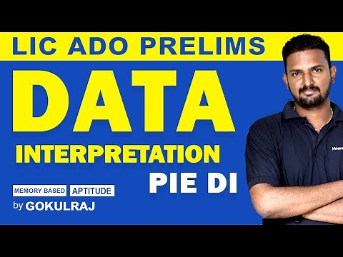 LIC AAO/ADO PRELIMS | Data Interpretation - Pie Chart, Aptitude, Maths by Gokul Raj | Race, Part 2