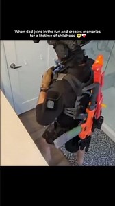 When dad joins in the fun and creates memories for a lifetime of childhood 🥹❤️‍🩹