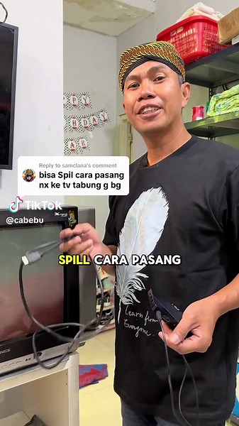 Tutorial Pasang Set Top Box TV Digital di TV Tabung