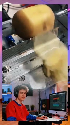 Amazing Potato Peeling Machine Process | Fast and Smart Technology #short #shorts #shortvideo