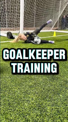 INSANE Goalkeeper Training Save!