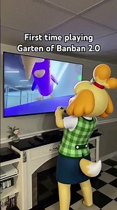 Isabelle Play Garten of Banban 2.0 Animal Crossing: New Leaf AC:NL Nintendo 3DS