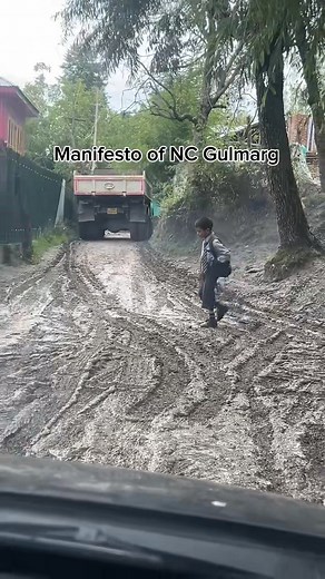 Roads are getting better day by day in their dreams 😂 NC MANIFESTO #NCGovt #ncmanifesto #kashmiri#roads | Wander with WAR
