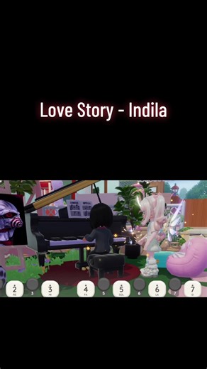 Commissioned By @mimimieaw Thank you much 🔪🫀👹 -Do you want any songs turn to CD’s? Jigsaw now accepting commissions, DM for details. #heartopia #heartopiagame #creatorsearchinsight #fyp #indilalovestory