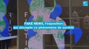 Maquette, contenus mensongers, deep fake... À Paris, l’exposition "Fake news : art, fiction, mensonge", présentée du 27 mai 2021 au 30 janvier 2022 à l’Espace @Fondation_EDF, propose de décrypter et de comprendre la mécanique d’une fausse information ⤵️ | FRANCE 24