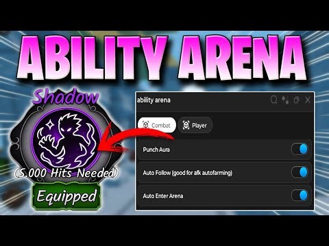 Ability Arena Script *NOKEY* AUTO HIT, PUNCH AURA, KILL AURA & More!