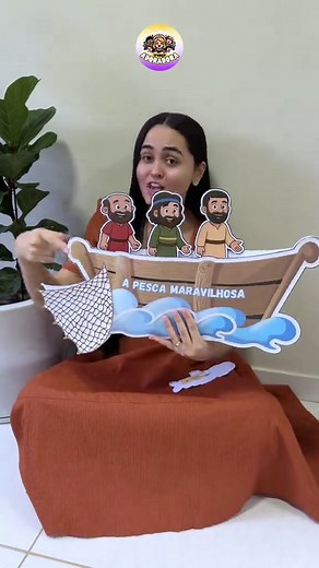 Pedro, Tiago e João no Barquinho - Recurso Musical