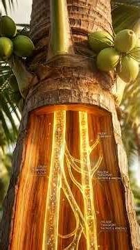 How Coconut Water Is Made Inside The Coconut 🥥🌴