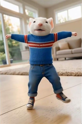 Stuart Little Dancing with AI 🤯 | Testing Kling 3.0 Motion Control