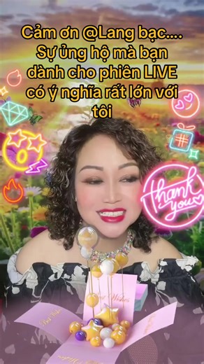 Lang bạc…., cảm ơn bạn vì đã đặc biệt ủng hộ phiên LIVE của tôi! Tôi sẽ tiếp tục sáng tạo nội dung LIVE hay hơn!@Lang bạc…. #tiktoklive #livehighlights #livegift #loveballoon #nightstar ❤️❤️❤️❤️❤️❤️