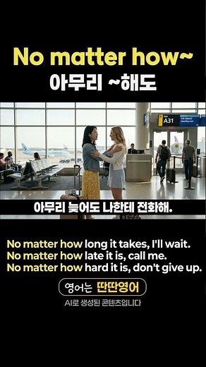 [Pattern English 520] Learn English expressions using "No matter how~"! #shorts #EnglishNoMatterHow
