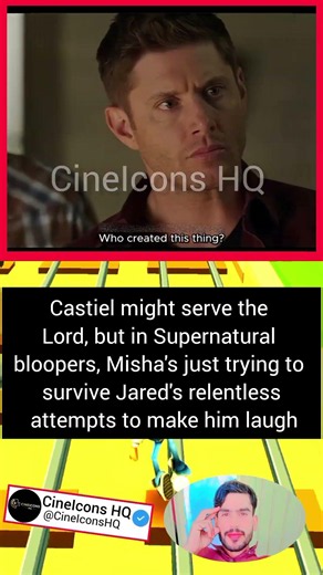 Castiel Serves the Lord. Misha Serves as Jared's Favorite Target 😂