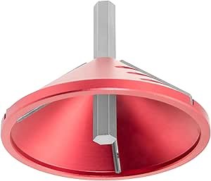 PACEWALKER 2 in 1 Inner-Outer PVC Pipe Reamer plumbing fittings Copper Deburring Tool Pipe Cleaner All Metal Pipe Chamfer for OD 0.92" to 3.89", ID 0.75" to 3.5" PVC, CPVC, ABS, PP, PE Pipes