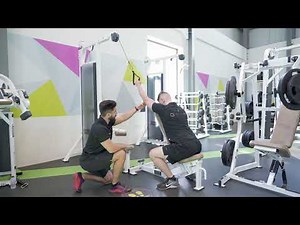 Single Arm Chest Supported Lat Pull Down