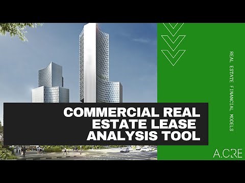 Commercial Real Estate Lease Analysis Tool Walkthrough