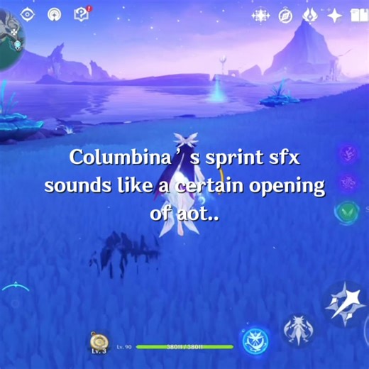 Im going insane I CANNOT be the only one who hears it😭 #genshinimpact #columbina #aot #fyp