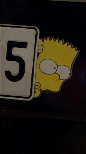 Simpsons Peek Sticker Wrap | Custom Cartoon Vinyl Wrap for Cars | Bart & Homer on Board!