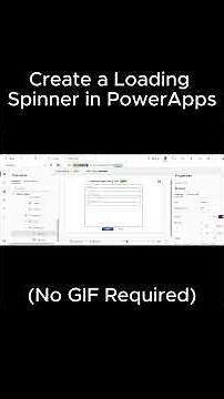PowerApps Form Submit Loading Animation (Step-by-Step) #powerapps #microsoftoffice