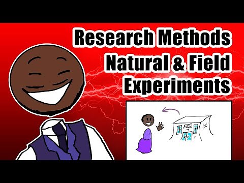 Natural and Field experiments explained (Research Methods A Level Psychology)