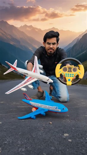 Unboxing Remote Control Air Plane🔥 #rc #toyreviews #shortsfeed #toys #unboxing #shorts