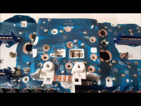 Volvo 740: Instrument Cluster Disassembly