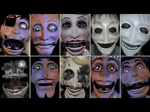 Showman's: The Awakening - All Jumpscares, Gallery (Extras), Game Over Screens
