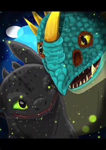 stormfly x toothless edit