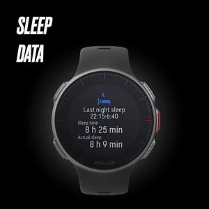 How did you sleep last night? 😴💤 The Sleep watch face on the Polar Vantage V and Polar Vantage M lets you check your last night’s sleep details and rate how you slept. 👉 polar.com/vantage | Polar