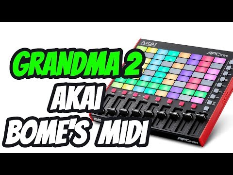 GRANDMA2 AKAI BOMES MIDI 2024