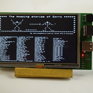 diy-VT100 - A Miniature hardware terminal