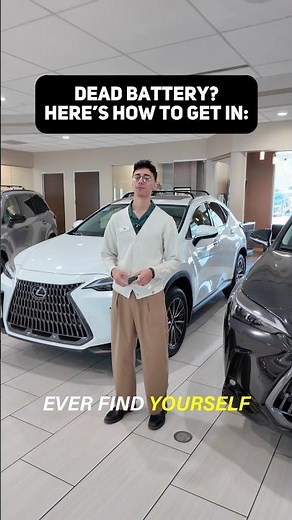 Lexus battery dead? Here’s how to get in #foxautoteam
