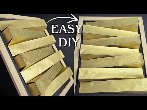 DIY 3D Origami Tessellation | Geometric Paper Art Tutorial