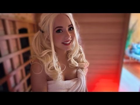 Charming Girl In The Sauna (Flirts With You) 😉 [ASMR ROLEPLAY] Massage, Personal Attention