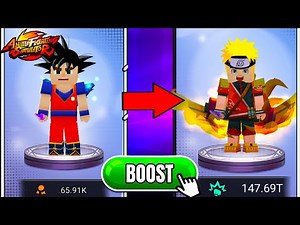 LEVEL 1 GOKU TO MAX LEVEL NARUTO IN JUST 1 CLICK || Blockman Go