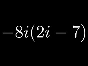 How to Multiply an Imaginary Number by a Complex Number