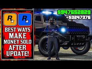 IT FEELS LIKE CHEATING! BEST WAYS To Make Millions SOLO After UPDATE in GTA Online (GTA5 Fast Money)