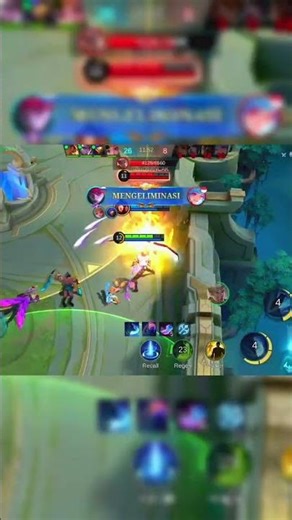julian gold line gameplay #mobilelegends #mlbb #shortsviral