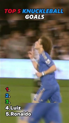 Ranking The Cleanest Knuckleball Goals Ever 💎⚽️ #soccer #football