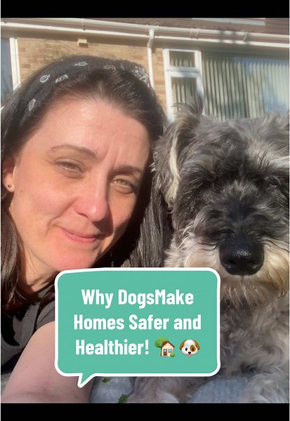Dogs make a house feel safe, happy, and healthy! 🏡🐶 ✅ Security: Dogs are the best alarm system! 🚨 They’ll alert you (and everyone else!) if someone is around. For extra protection, motion-sensor lights, cameras, and a video doorbell can help keep your home safe—especially at night. 🌙 If you ever feel unsafe, don’t hesitate to call 999. ☎️ And if you’re a domestic abuse survivor, you can request a police tag on your home for added security. 🚔 ✅ Health: Dogs boost both mental and physical hea
