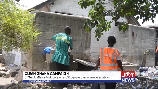 12 reactions | Clean Ghana Campaign: STMA-JoyNews Taskforce arrest 10 people over open defecation. Watch more of our intriguing content and shows here: https://www.youtube.com/c/myjoyonline | JoyNews | Facebook