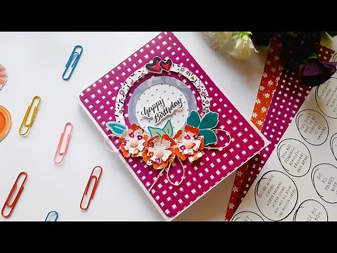 How to Make Beautiful Handmade Birthday Card | Multi Fold Card for Birthday | Tutorial