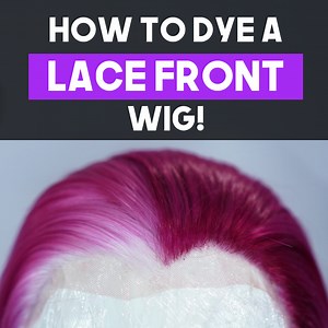 In this video we will show you how to dye a synthetic lace front wig without dying or damaging the lace! This method uses synthetic dye and alcohol based markers to dye the wig. | Kinpatsu Cosplay