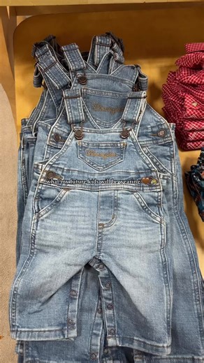 baby @Wrangler overalls 🥹 • • • #western #westernfashion #baby #countrymusic #babyfever