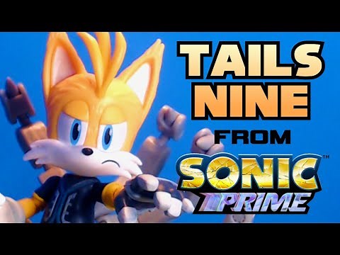 Figure Review: Tails Nine from Sonic Prime! (Stop Motion)