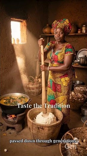 Igbo Woman Serving Traditional Nigerian Food | Beautiful Cultural Family Gathering. #food #africa