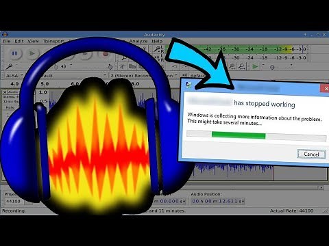 Fix: Audacity has Stopped Working