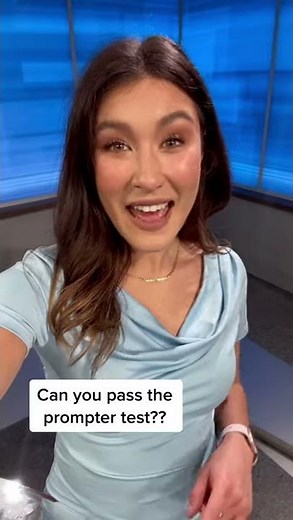 Prompter test 2. Can you pass that?