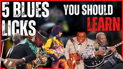 5 classic blues guitar licks everyone should know