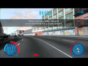 Driver: Parallel Lines - police chase in 2006: steering wheel gameplay
